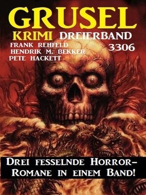 cover image of Gruselkrimi Dreierband 3306